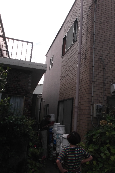 ③工事前配管ダクト工事-1