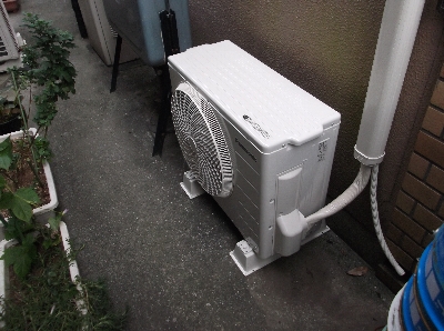 ⑤室外機設置-1