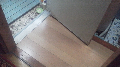 3 完成 下地(根太)取替え床の沈みもなくなりこれで安心です-1