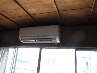3 工事後 新しいエアコンで快適-1