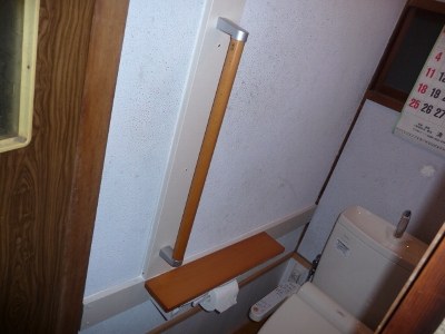 3 手すりも取り付けました-1