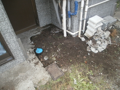 5 埋め戻して後は補修をするだけです。-1