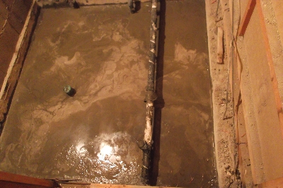 4 工事中 コンクリート打ち完了-1