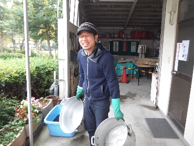 3 片付け 西染物の西さんお疲れ様でした-1