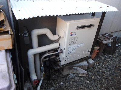 2 工事後 省エネタイプの給湯器でガス代も節約