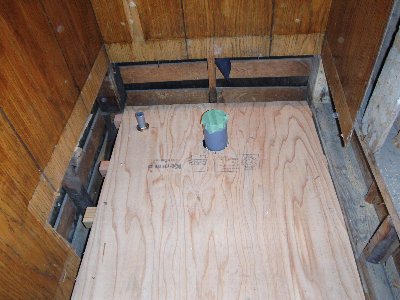 2 工事中 給排水工事完了