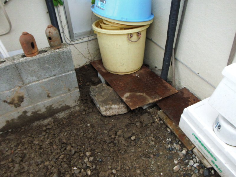 3 工事完了 埋め戻しました。