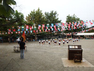 1 園旗入場の開会