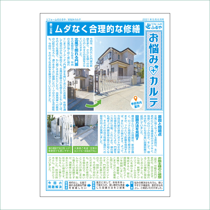 お悩みカルテ　2021年5月・6月